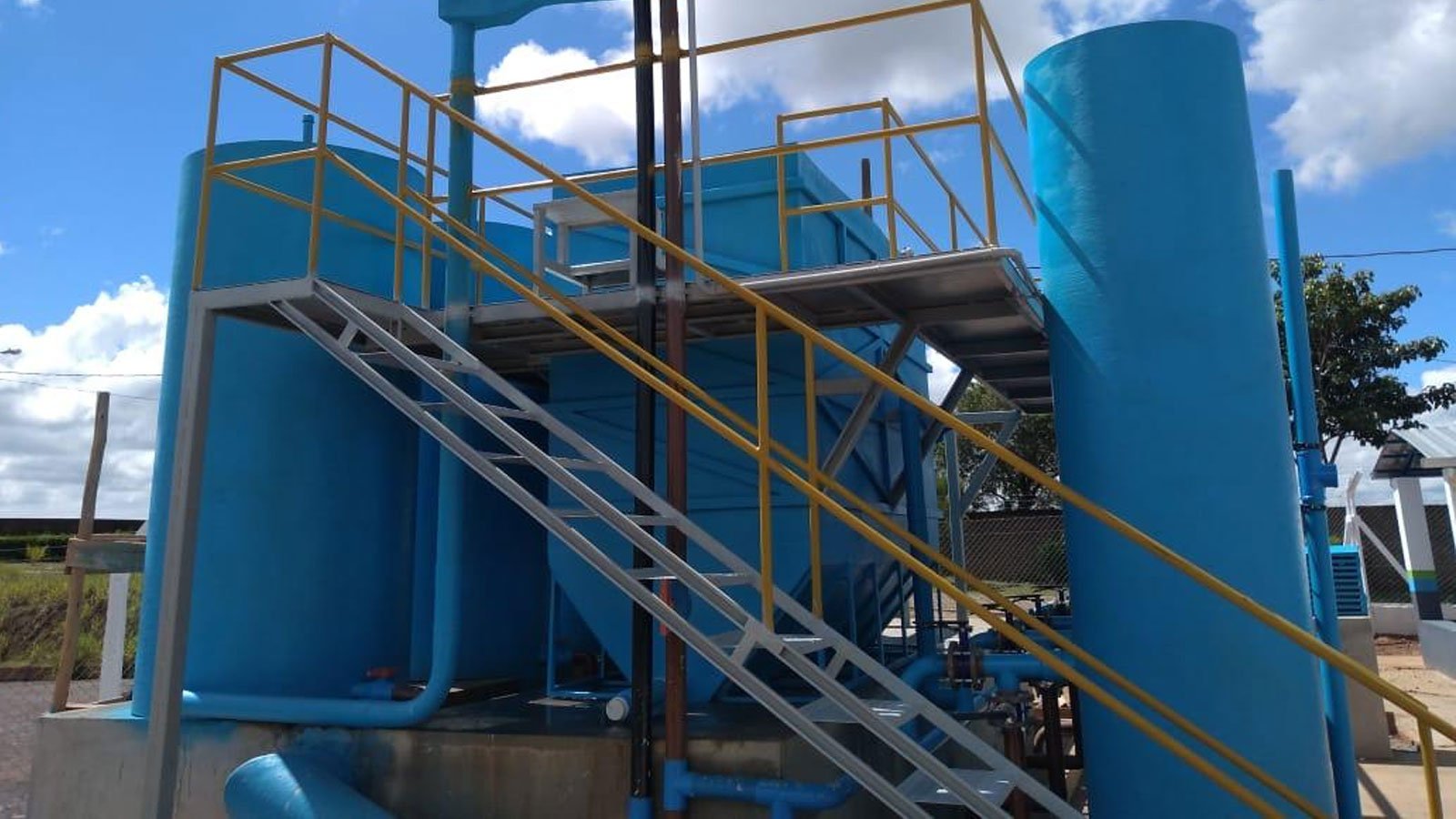 Estação de Tratamento de Água feita pela JLP